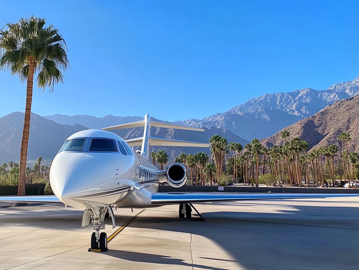 Palm Springs Jet Charter for High-End Desert Getaways