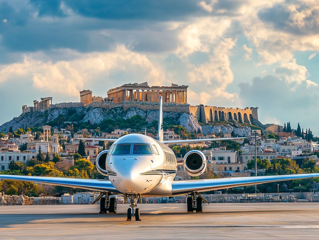 Athens Luxury Travel with Premier Jet Charter Options