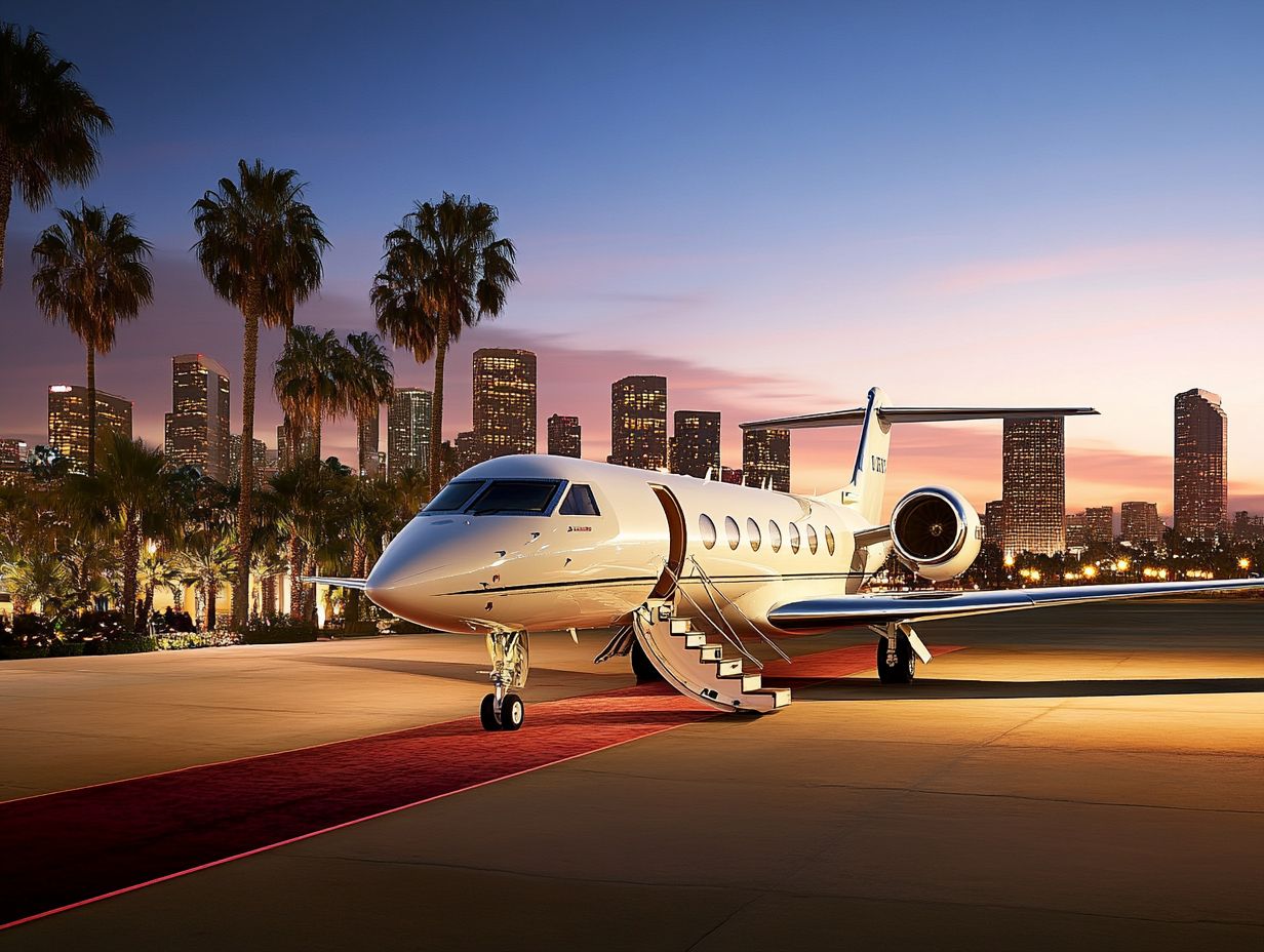 Beverly Hills Luxury Flights via Discreet Jet Charter