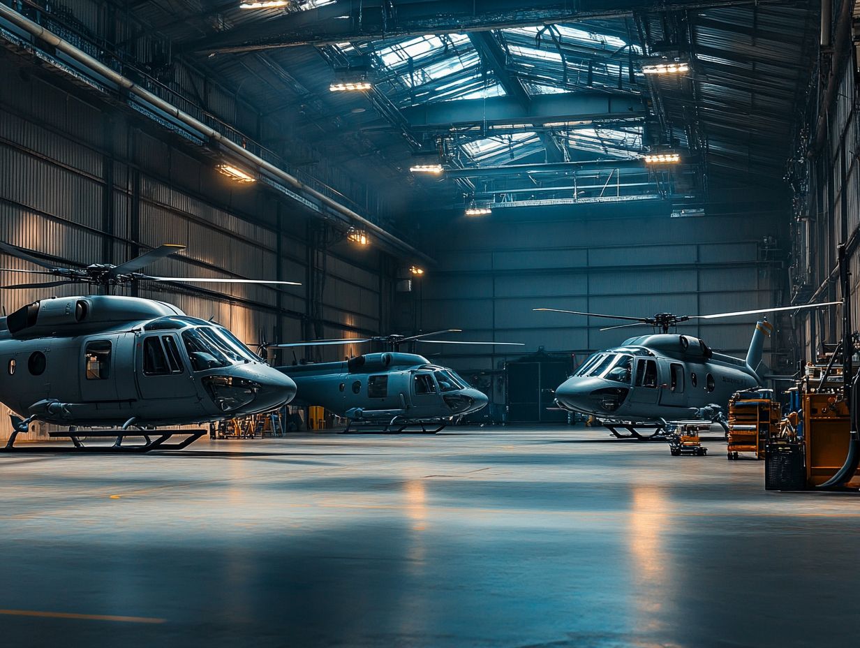 Choosing the Right Helicopter Hangar for Your Needs