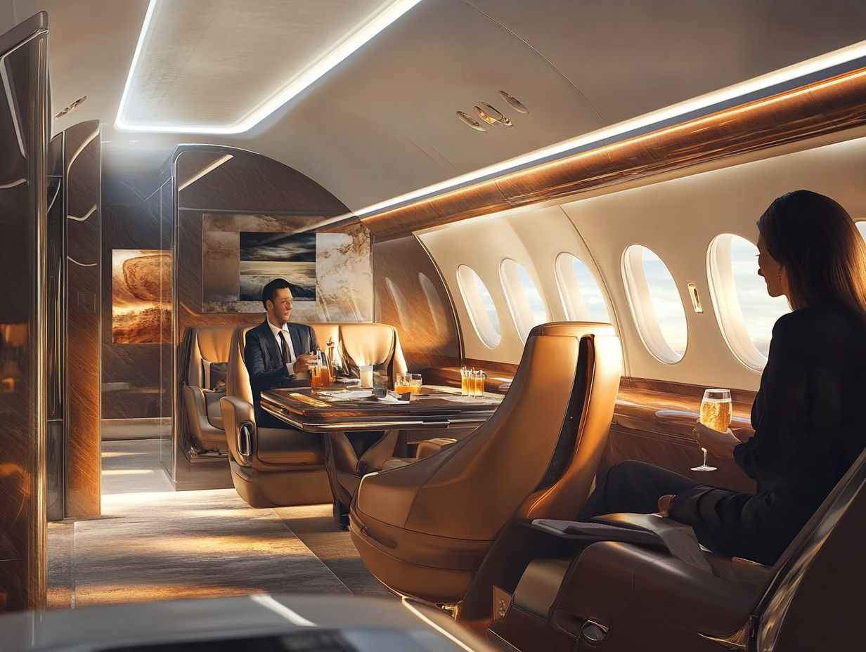 Types of Private Jets and their Passenger Capacities