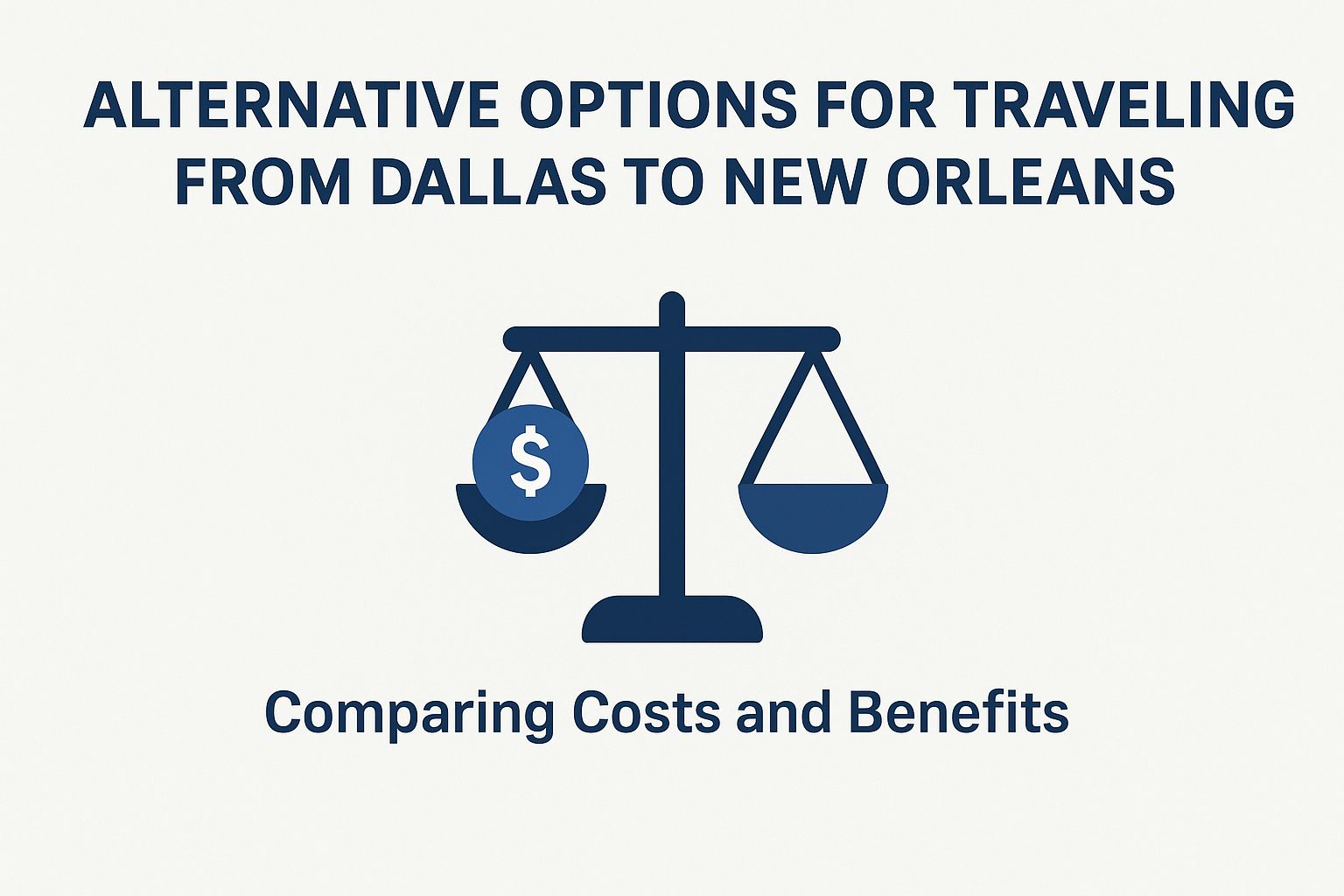 Alternative Options for Traveling from Dallas to New Orleans