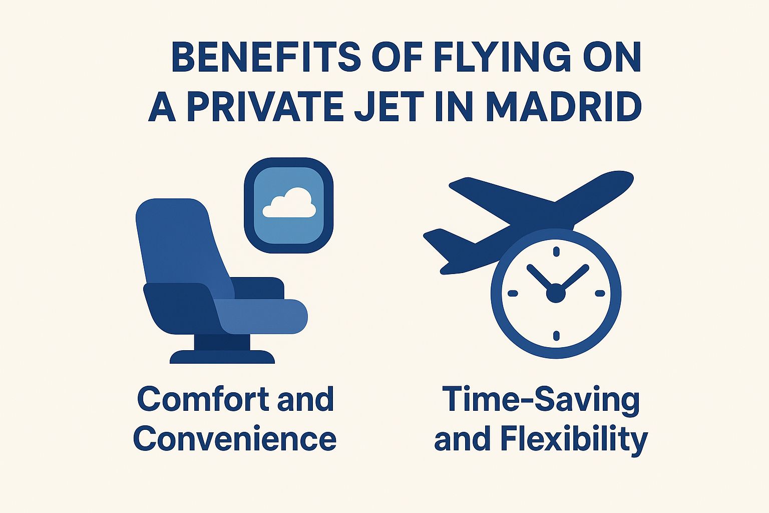 Benefits of Flying on a Private Jet in Madrid