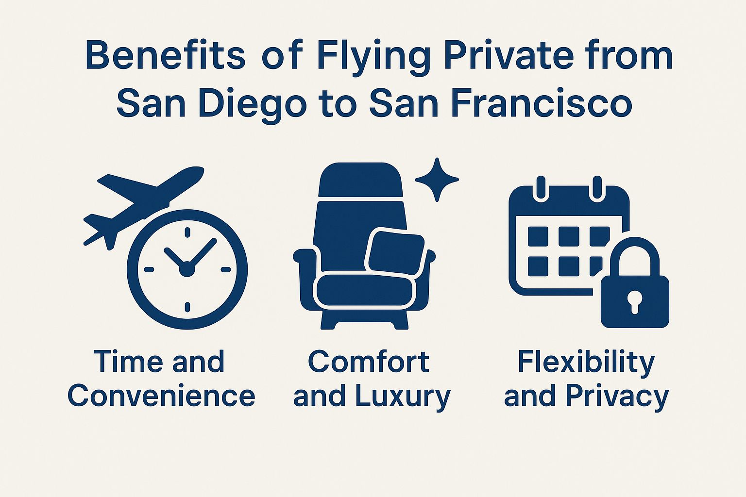 Benefits of Flying Private from San Diego to San Francisco