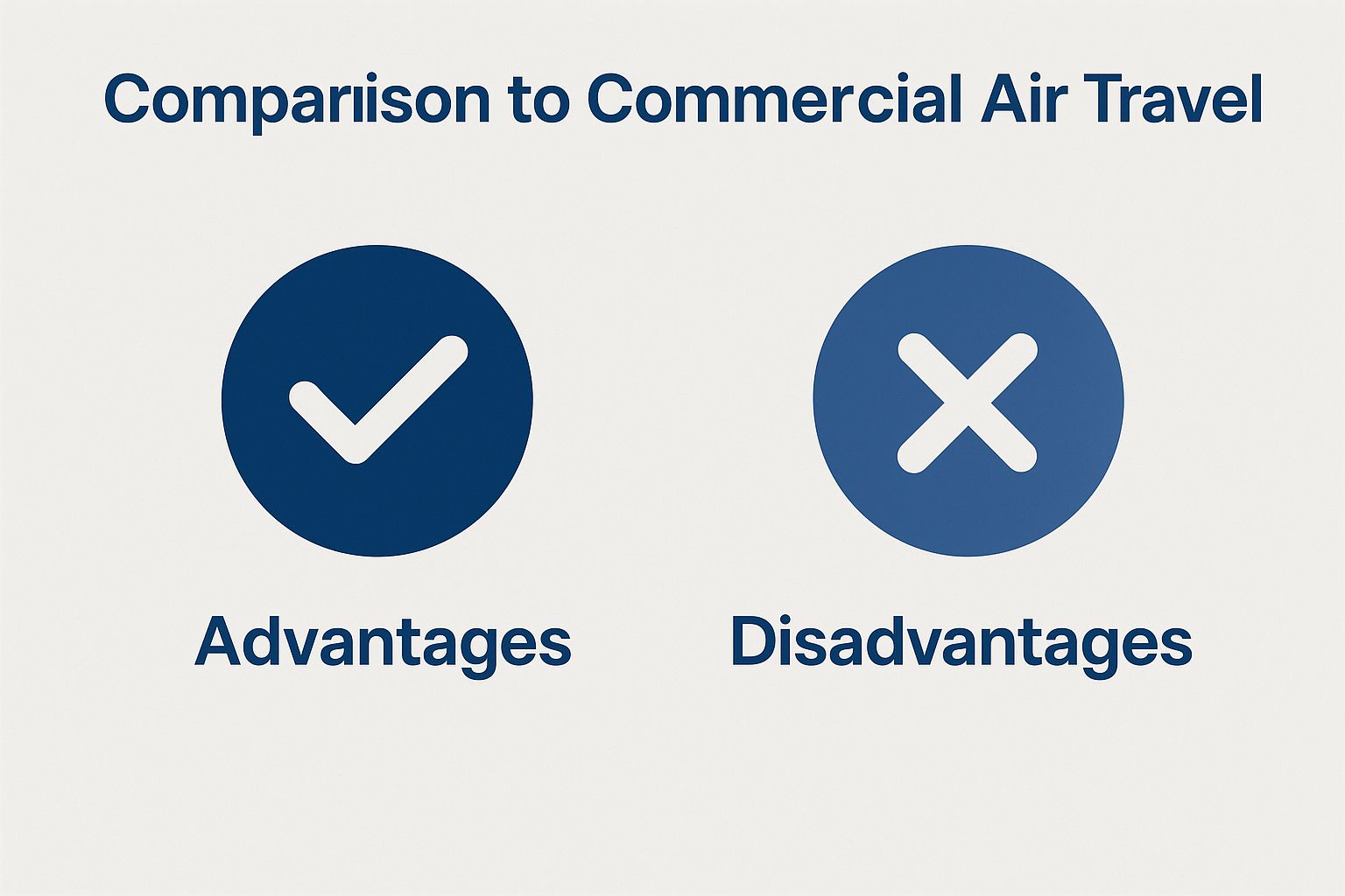 Comparison to Commercial Air Travel