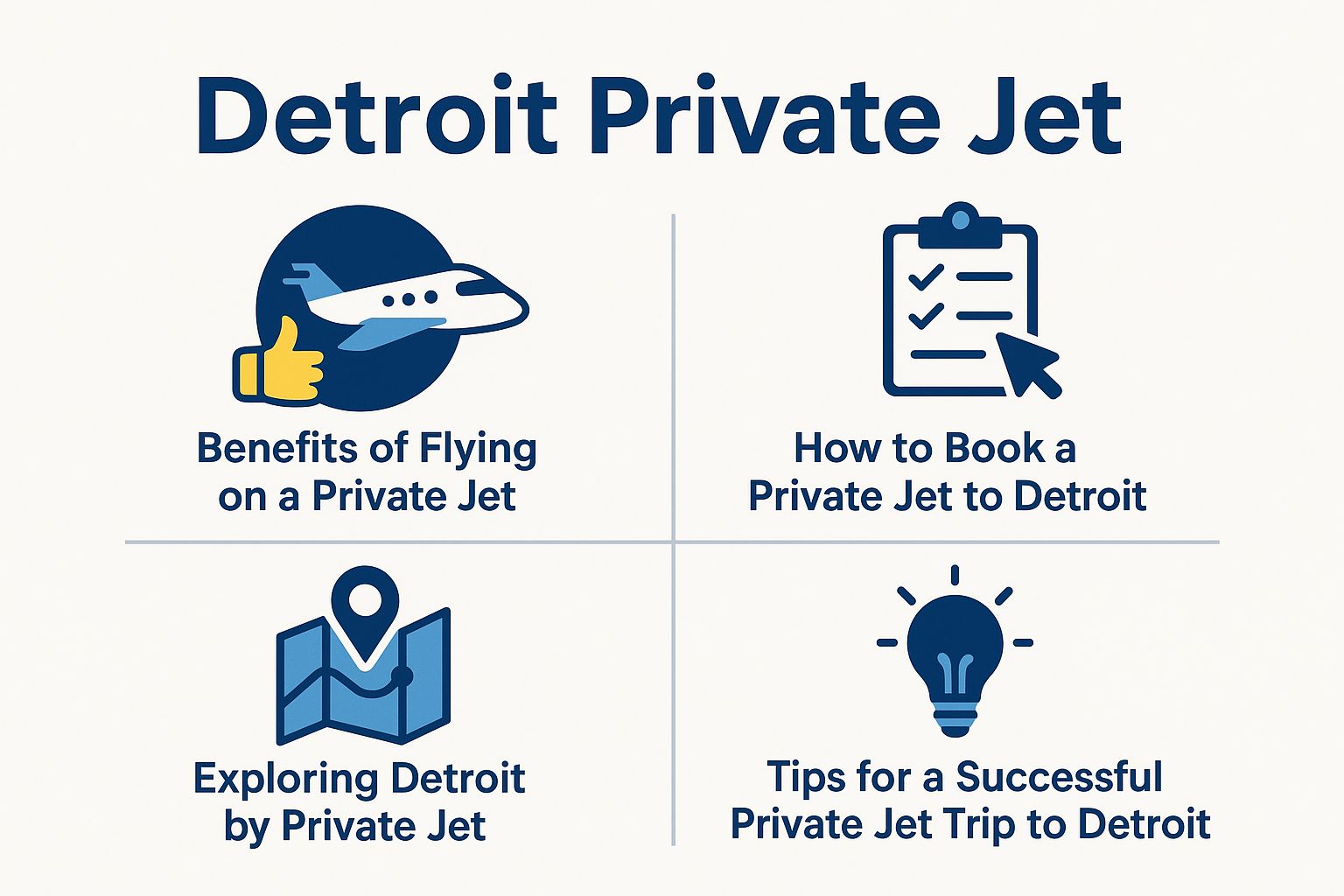 Detroit Private Jet