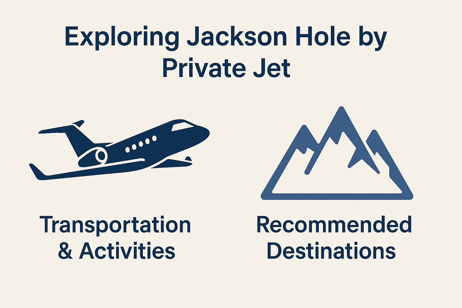 Jackson Hole Private Jet Trips to the Tetons