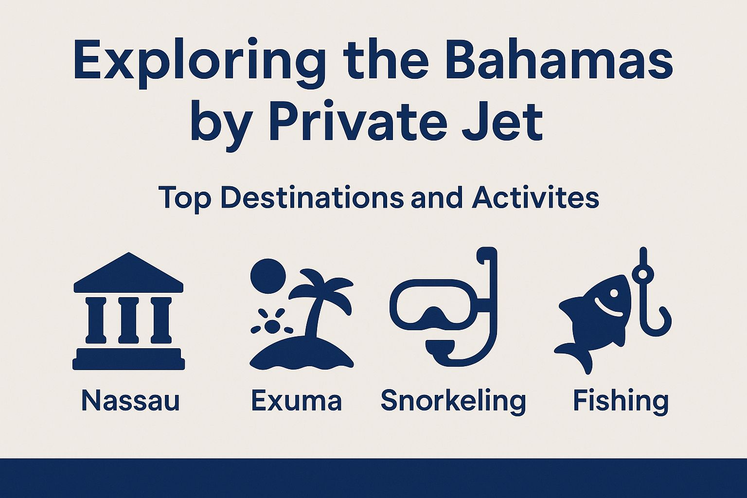 Exploring the Bahamas by Private Jet