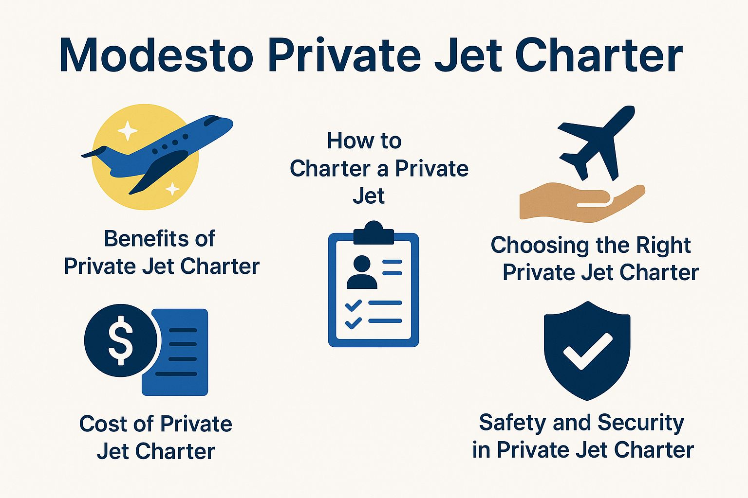 Modesto Private Jet Charter