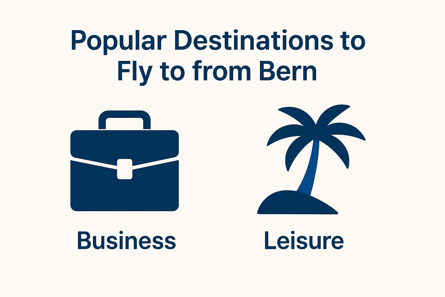 Popular Destinations to Fly to from Bern
