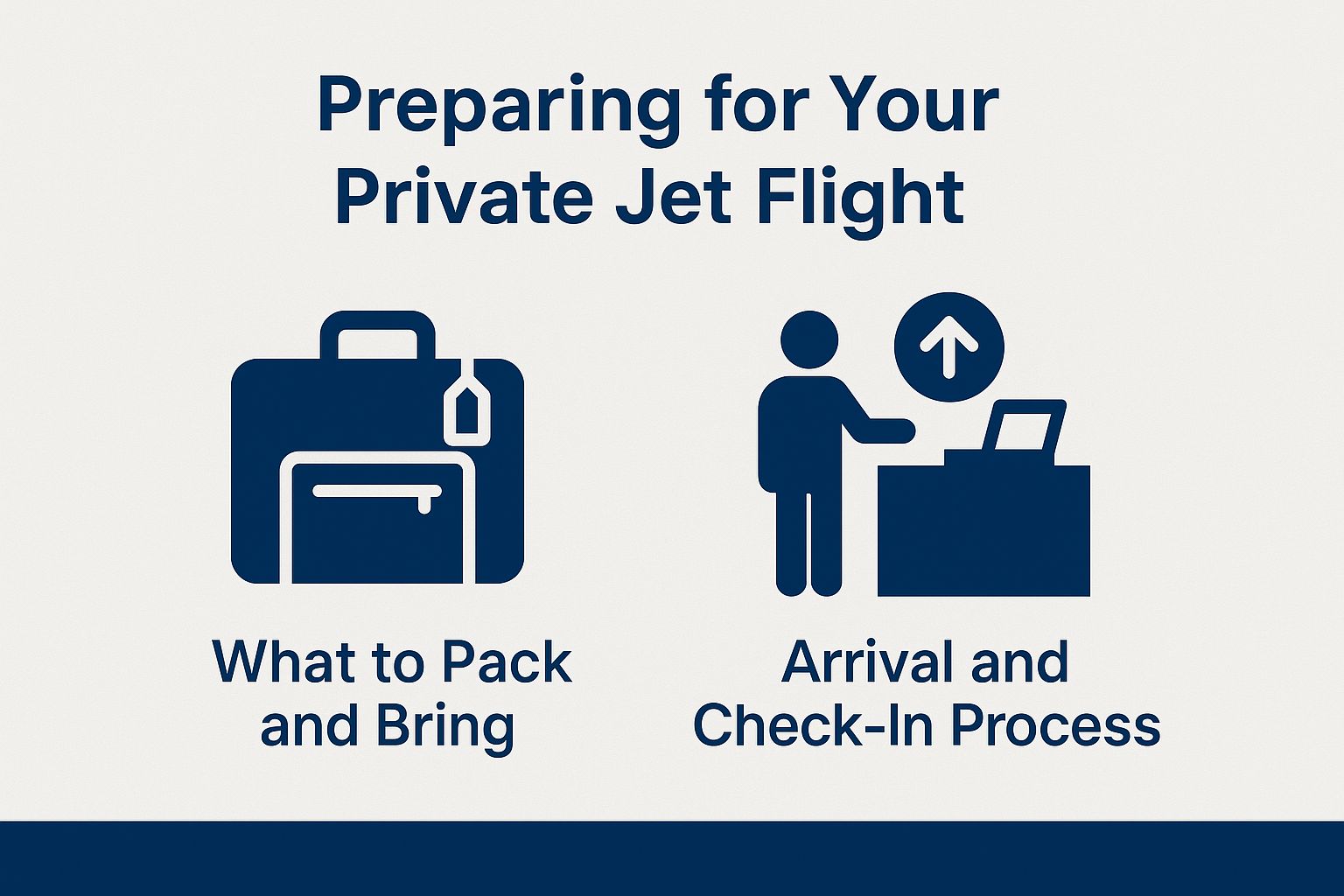 Preparing for Your Private Jet Flight