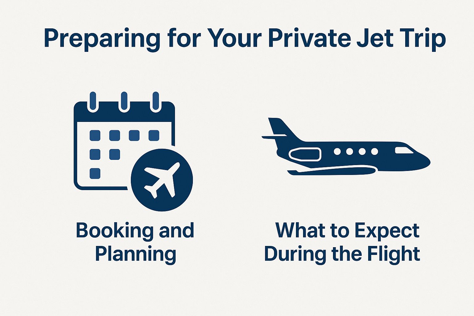 Preparing for Your Private Jet Trip