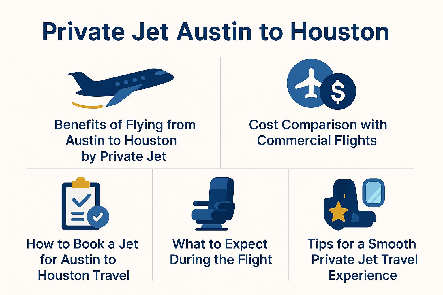 Private Jet Austin to Houston