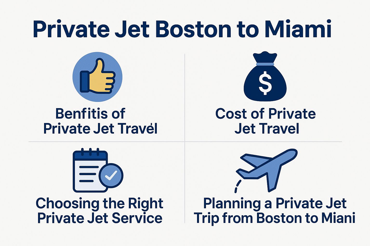 Private Jet Boston to Mi