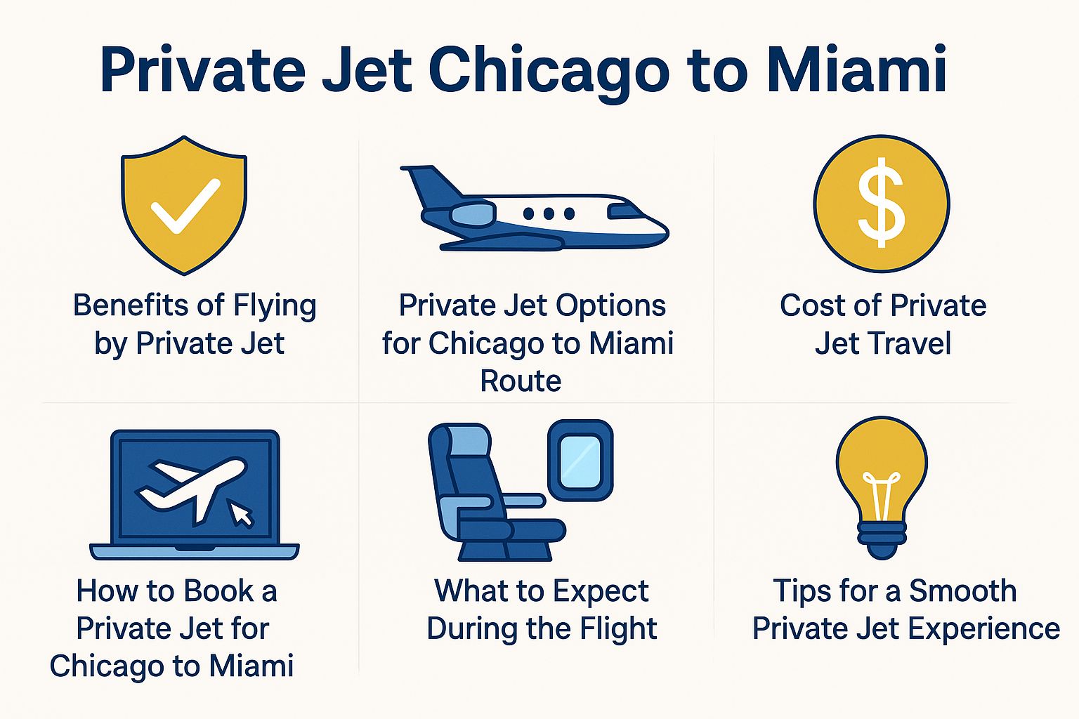 Private Jet Chicago to Miami