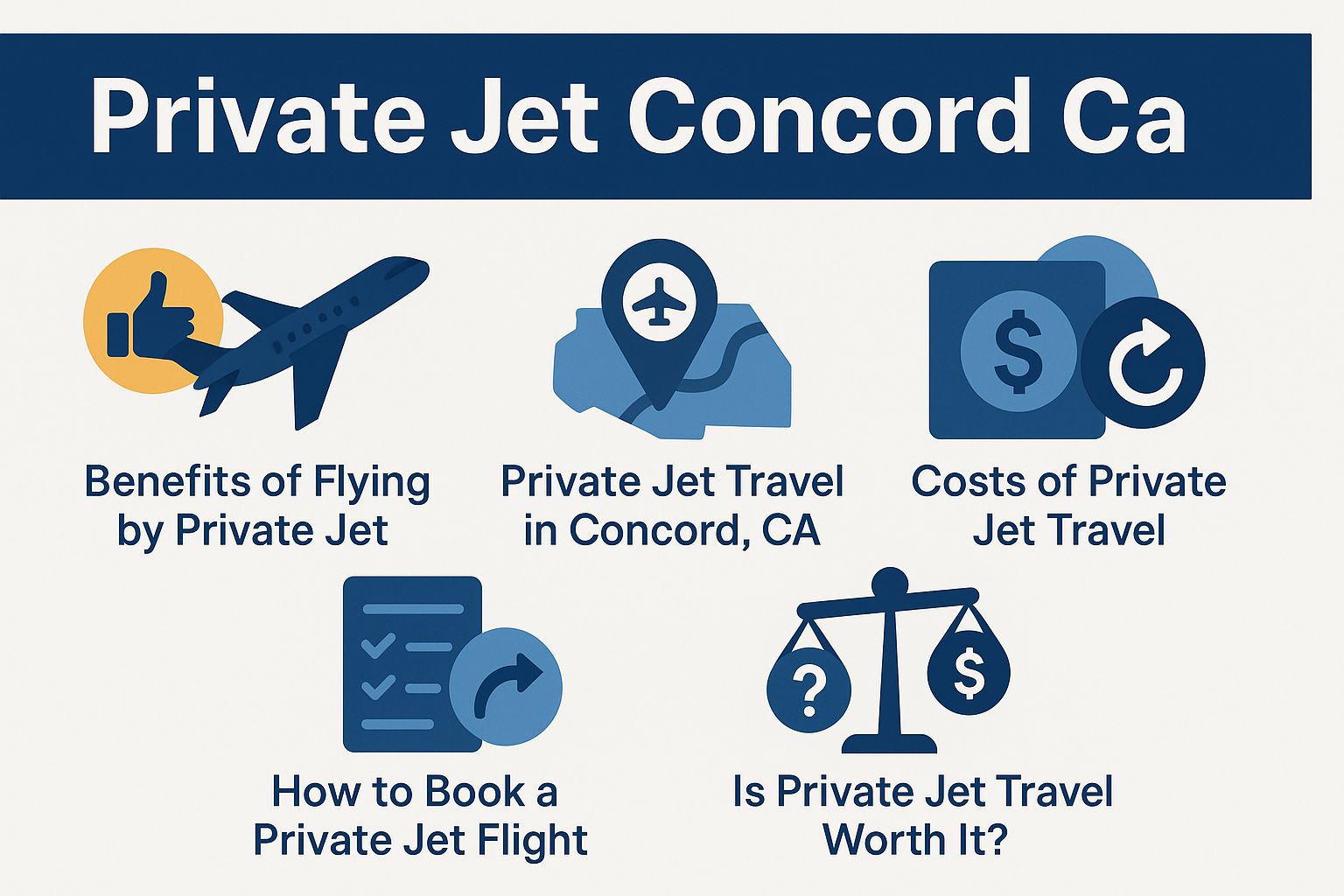 Private Jet Concord Ca