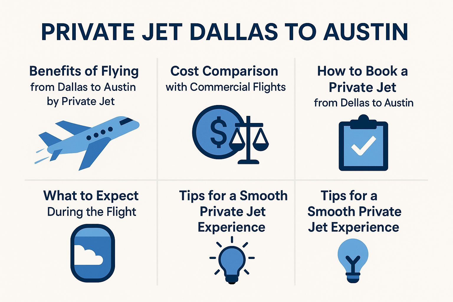 Private Jet Dallas to Austin