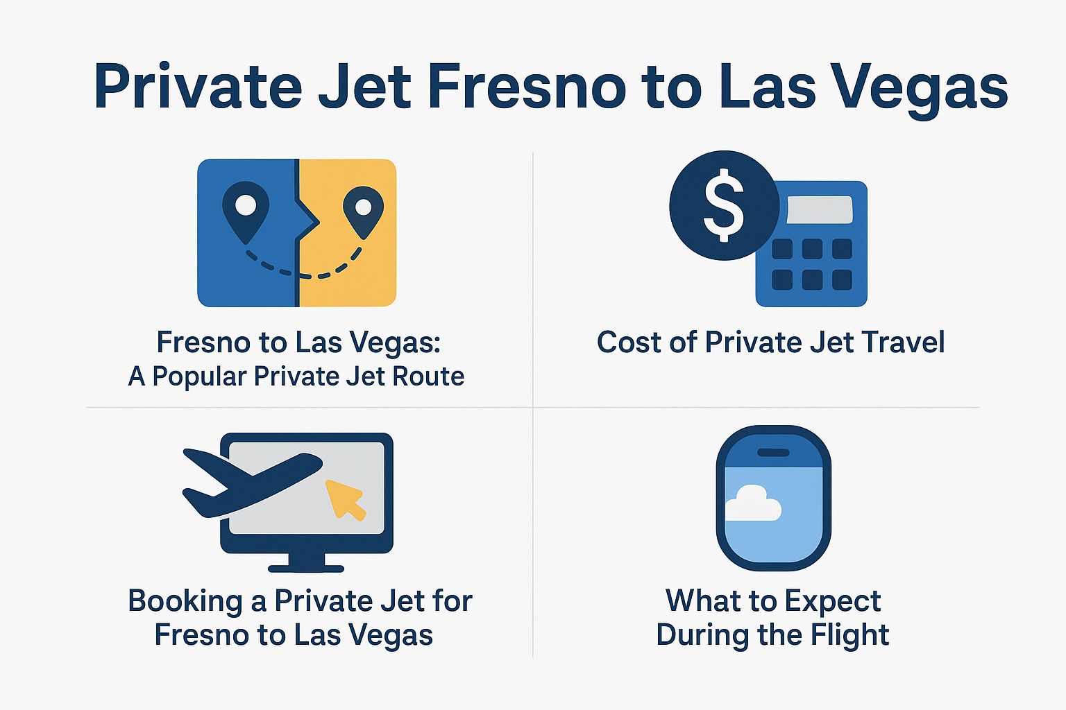 Private Jet Fresno to Las Vegas
