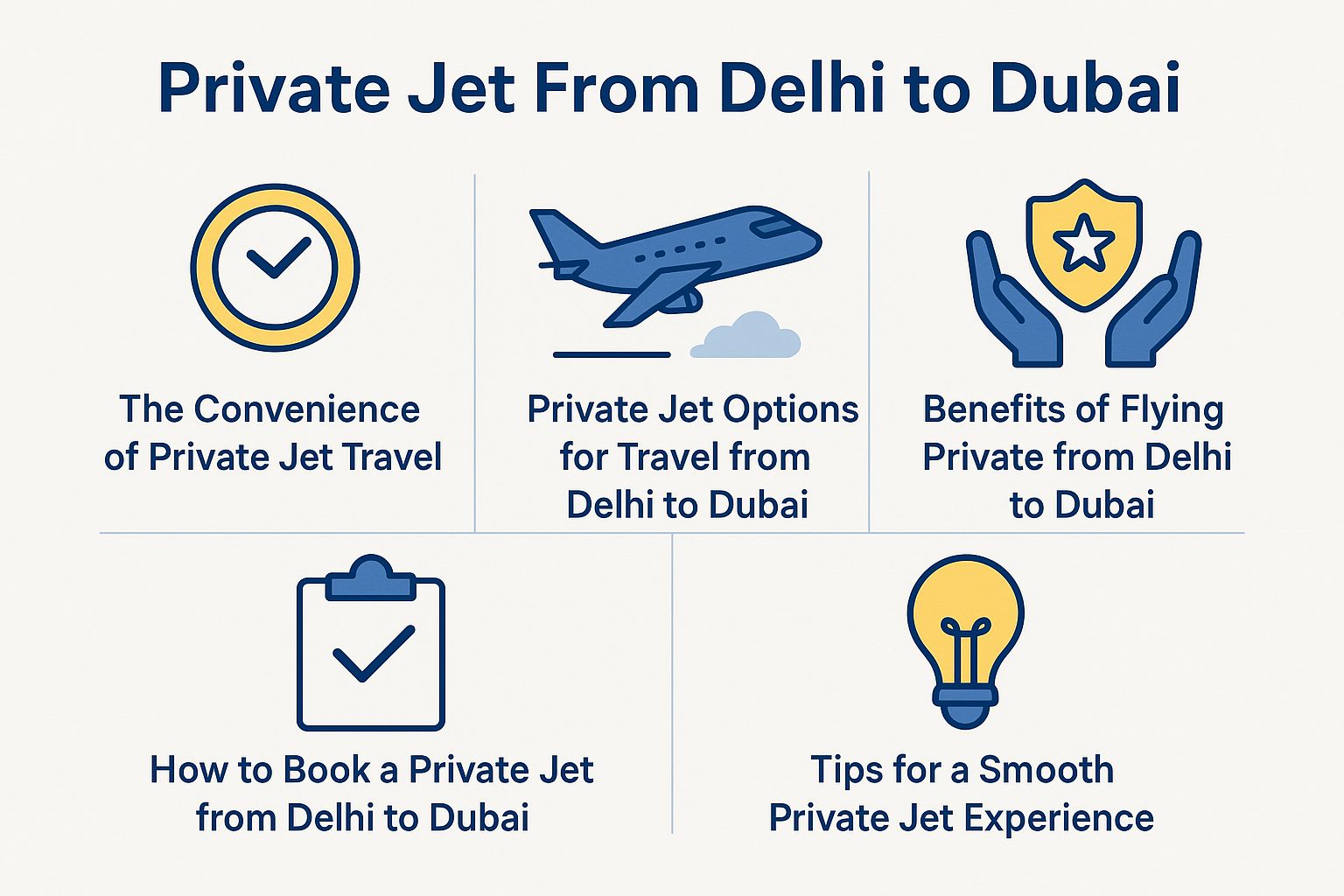 Private Jet From Delhi to Dubai