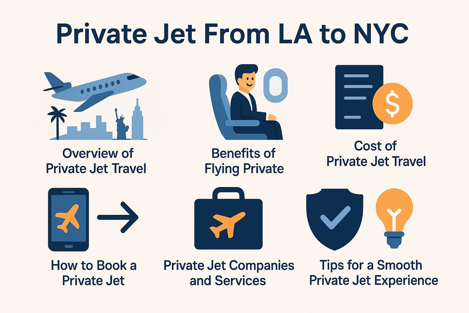 Private Jet From La to Nyc