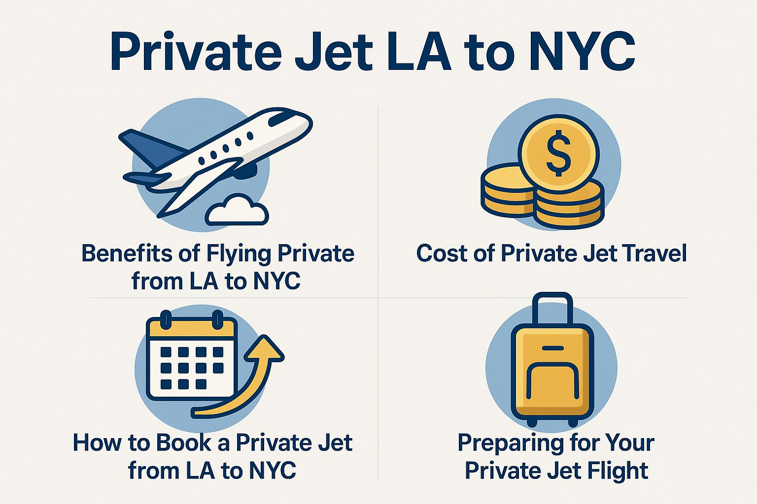 Private Jet La to Nyc