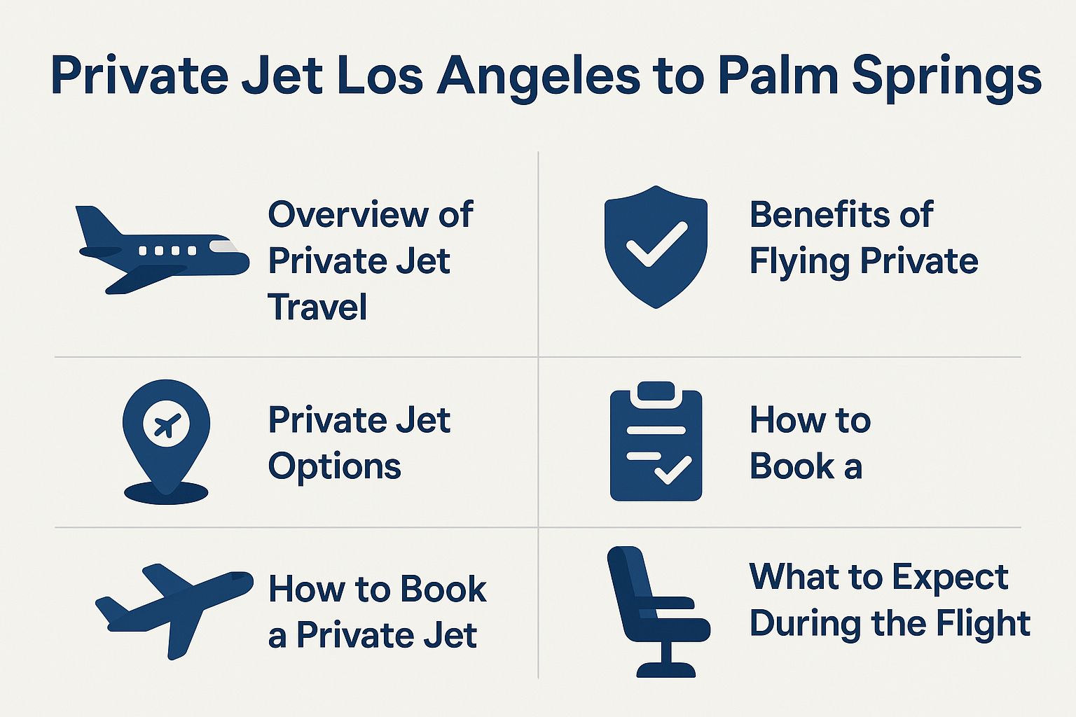 Private Jet Los Angeles to Palm Springs