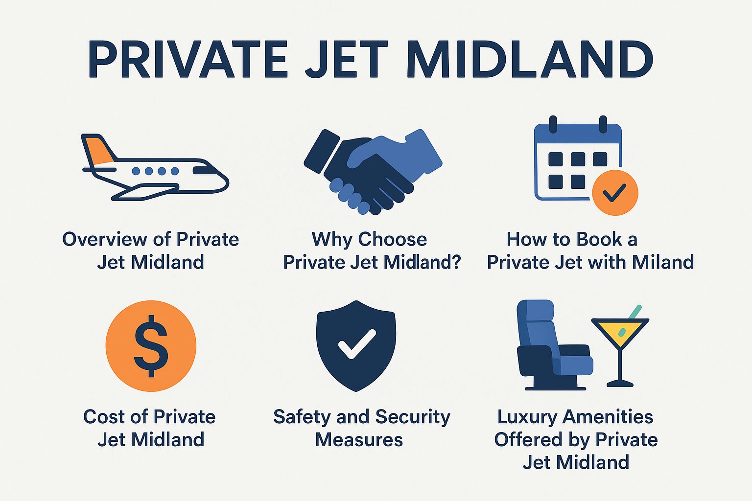 Midland Private Jet Arrivals for Business Efficiency