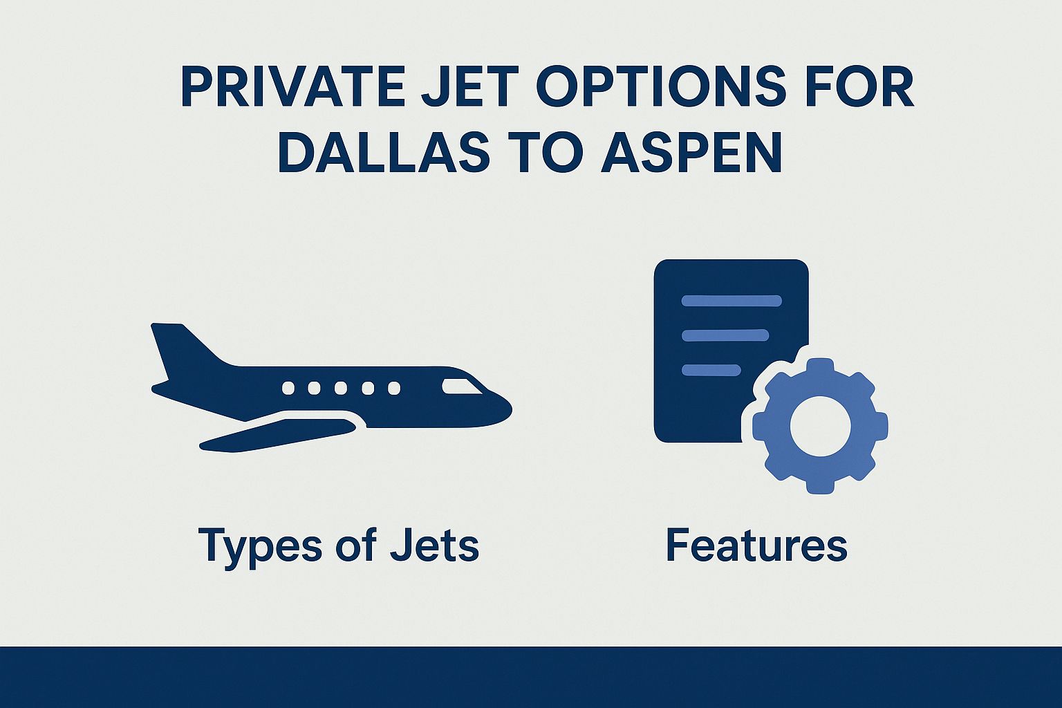 Private Jet Options for Dallas to Aspen Travel
