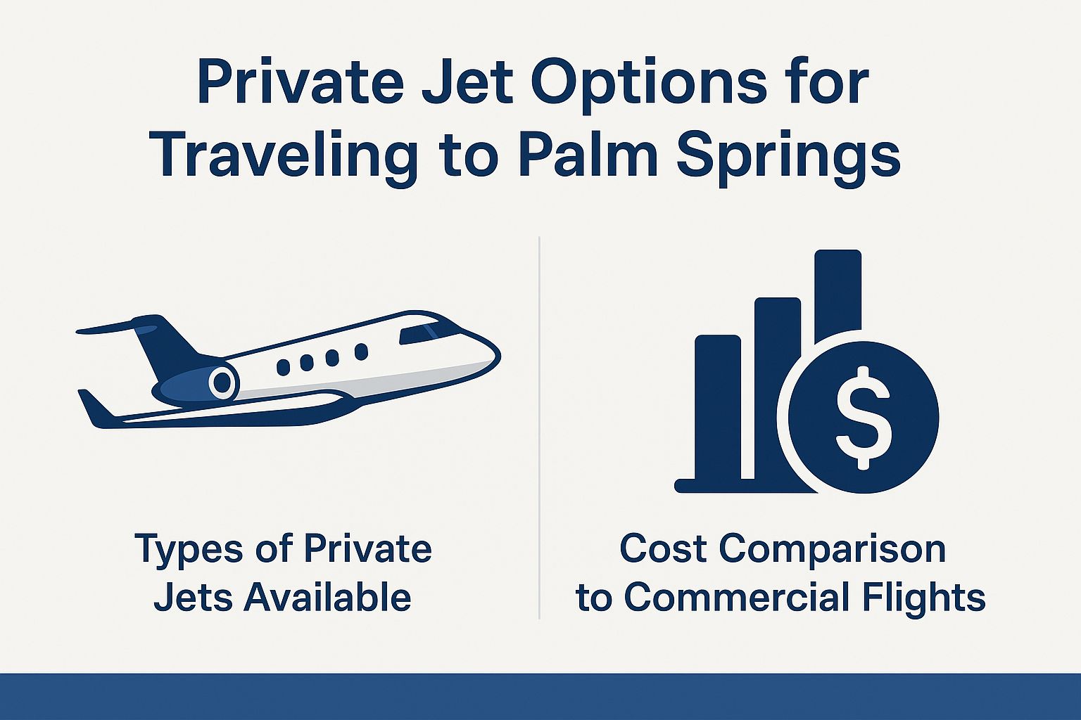 Private Jet Options for Traveling to Palm Springs
