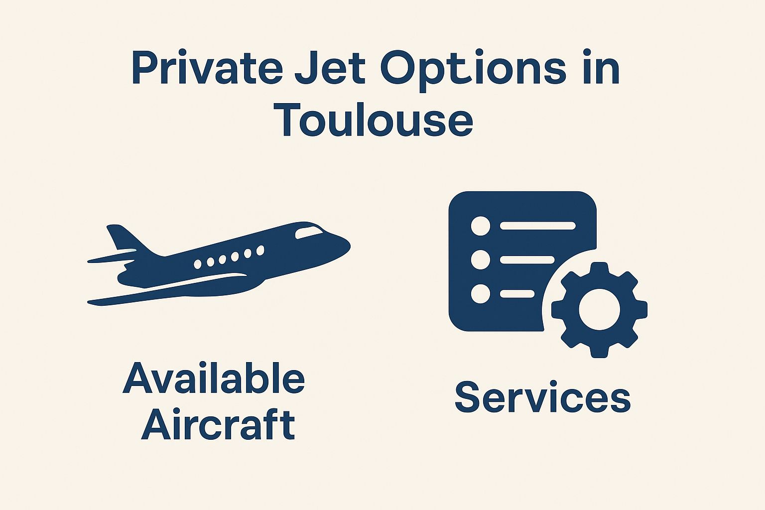 Private Jet Options in Toulouse