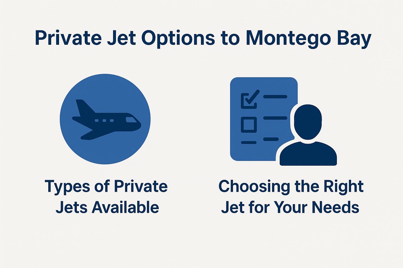 Private Jet Options to Montego Bay