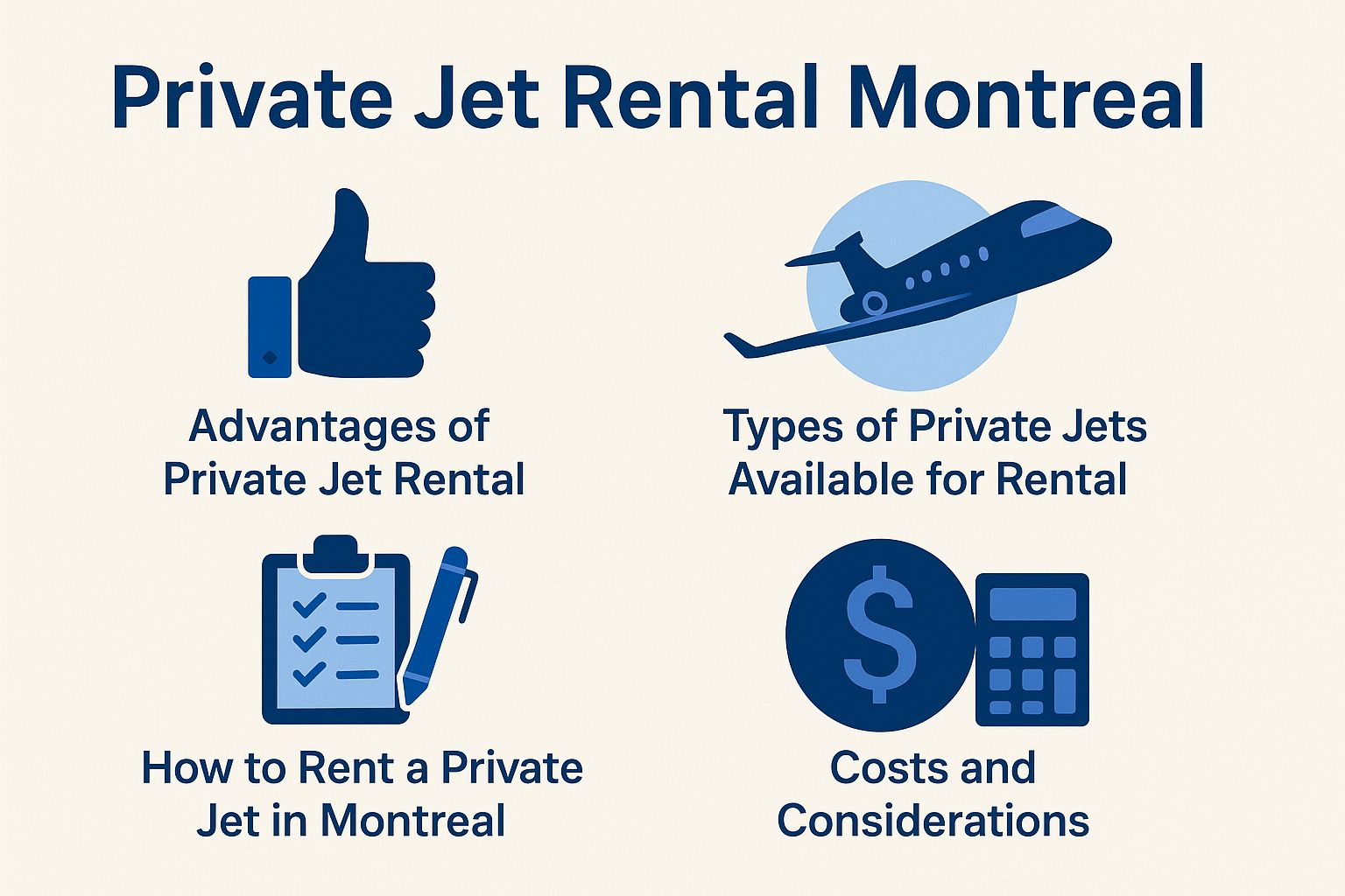 Private Jet Rental Montrea
