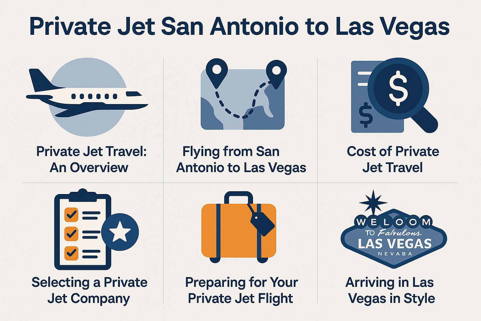 Cool Private Jet from San Antonio to Vegas