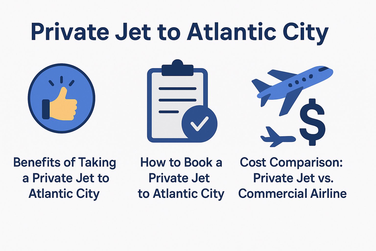 Private Jet to Atlantic City
