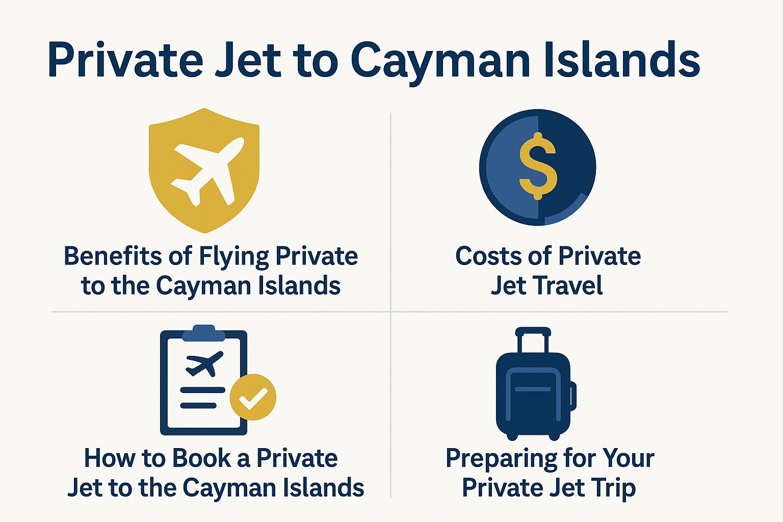 Private Jet to Cayman Islands