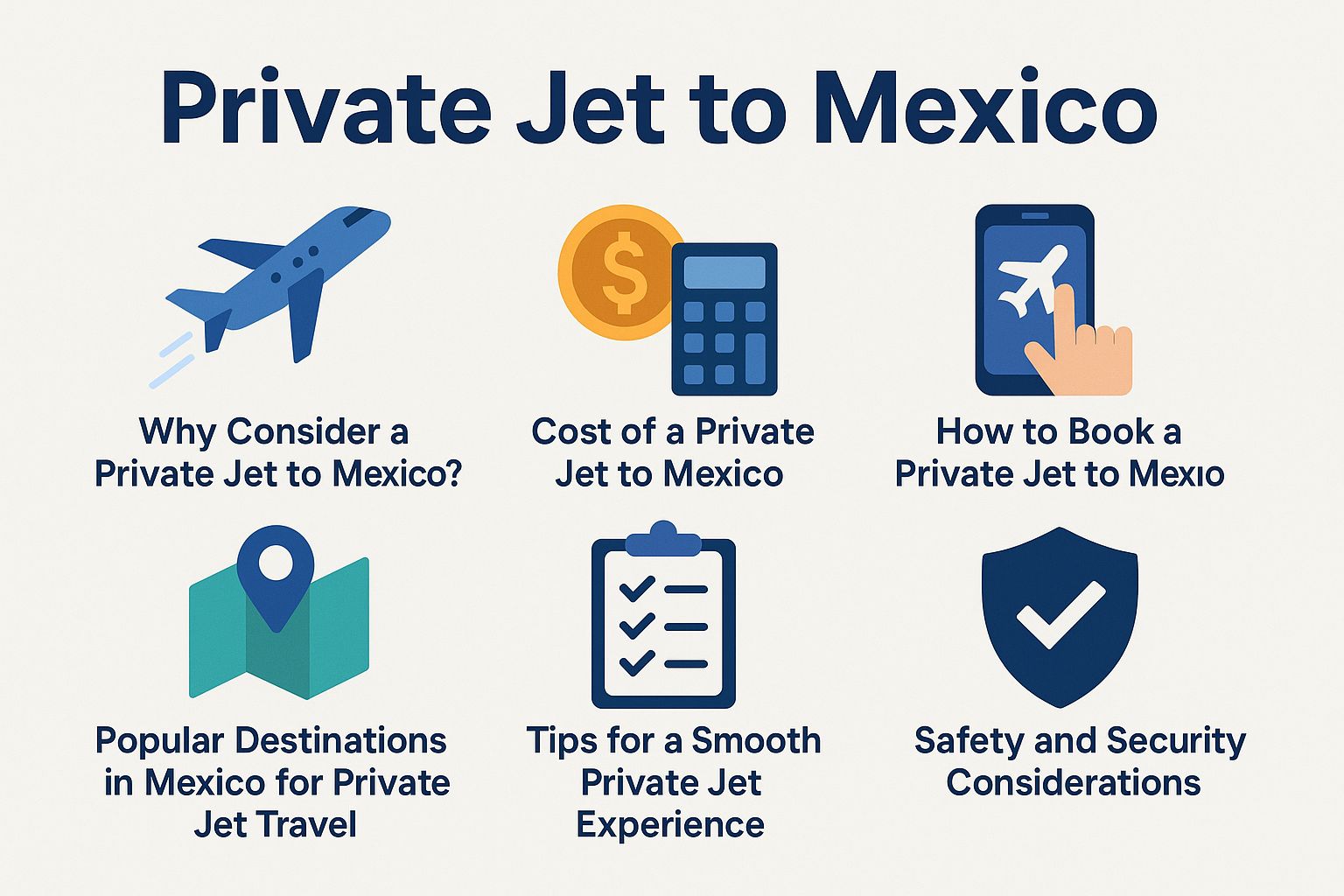 Private Jet to Mexico