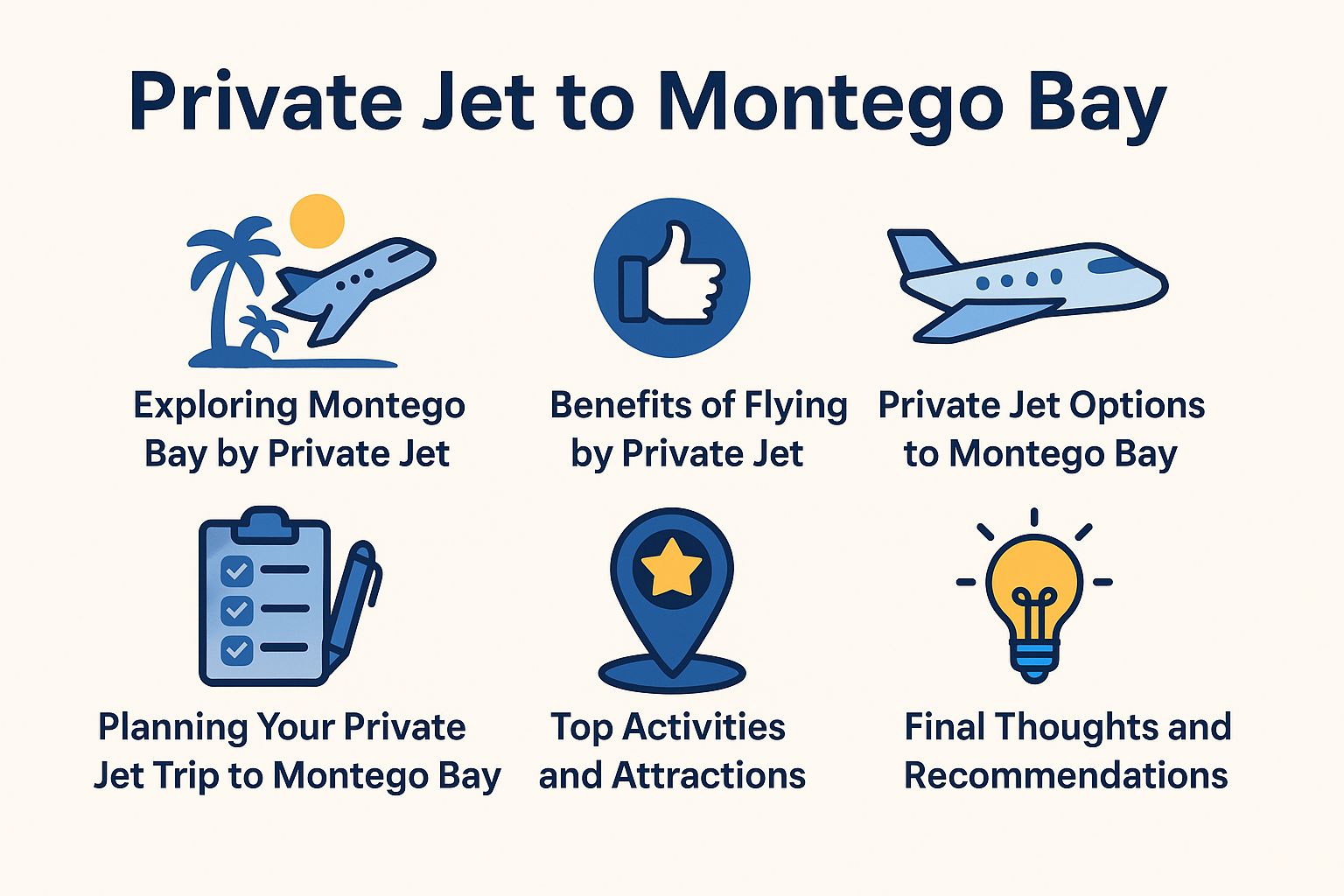 Private Jet to Montego Bay