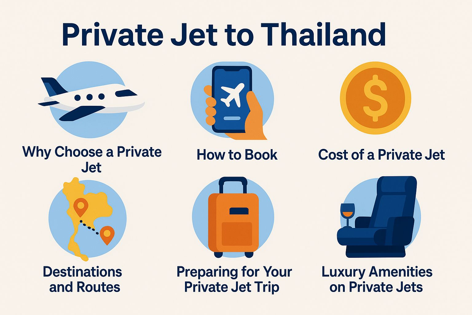 Private Jet to Thailand