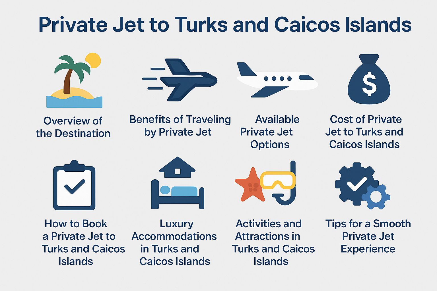 Private Jet to Turks and Caicos Islands