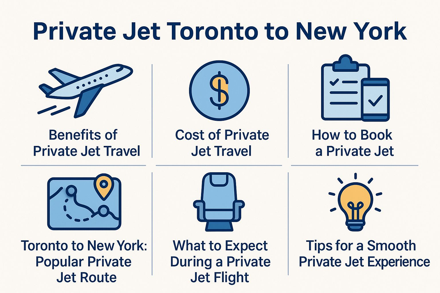 Private Jet Toronto to New York