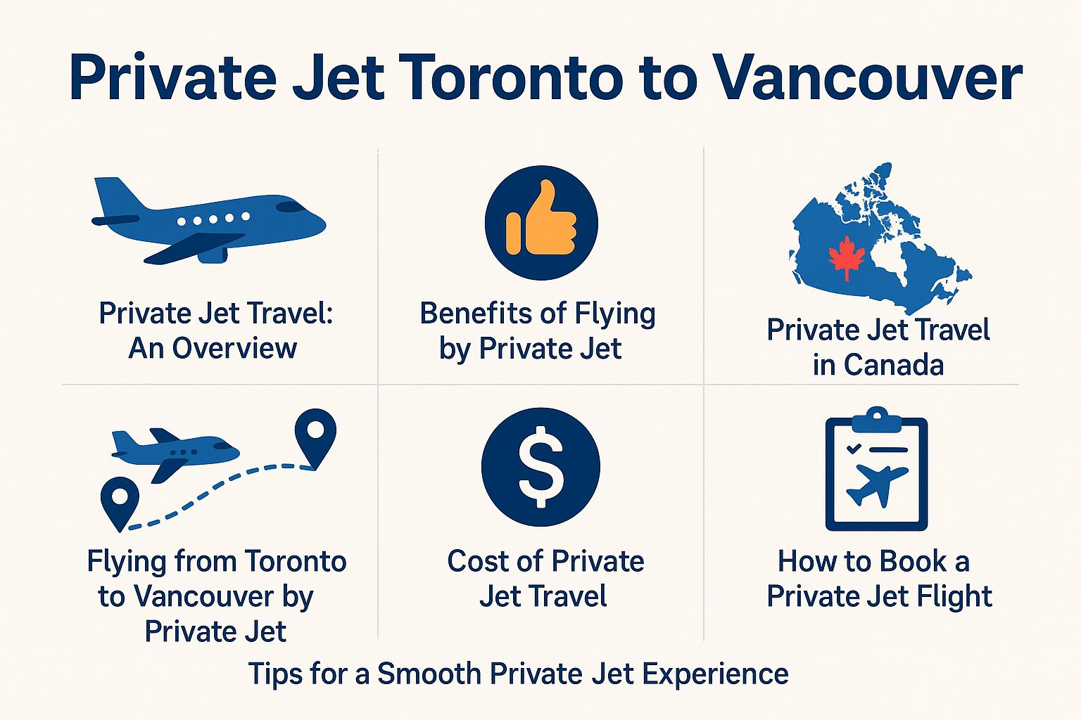 Private Jet Toronto to Vancouve