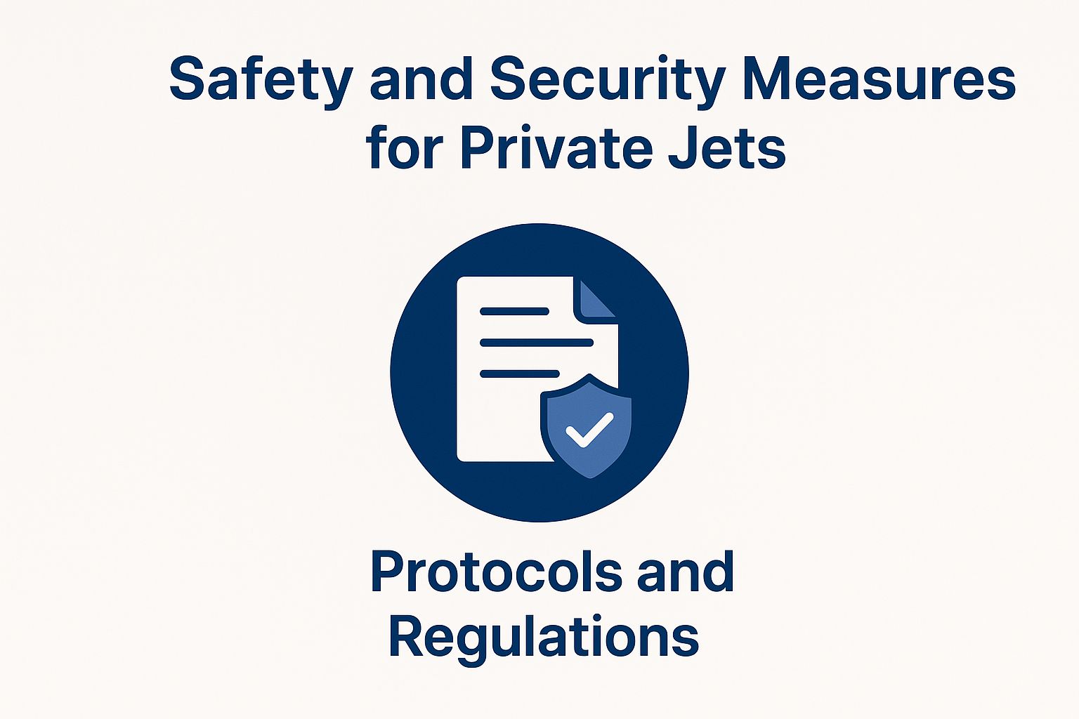 Safety and Security Measures for Private Jets