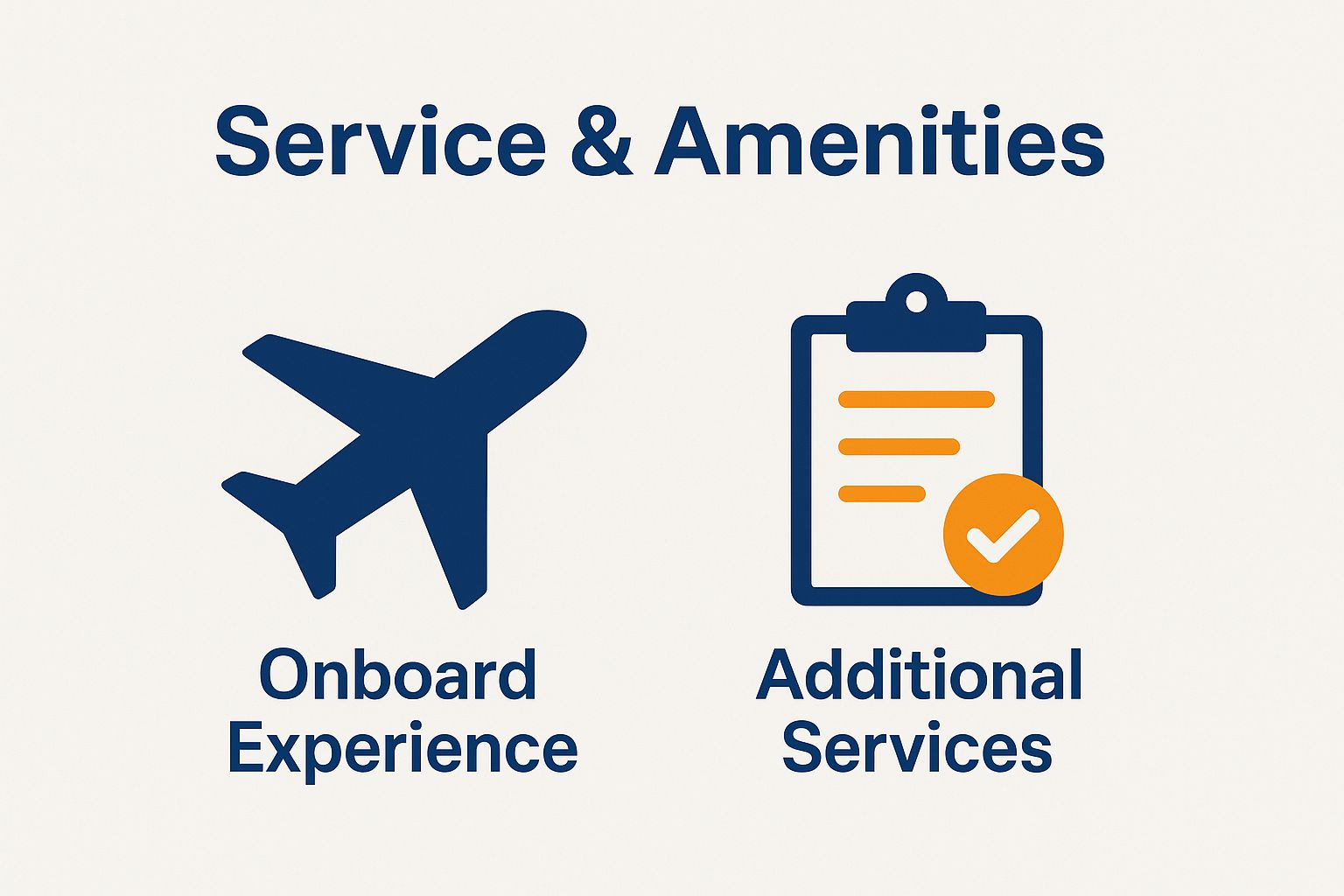 Service and Amenities