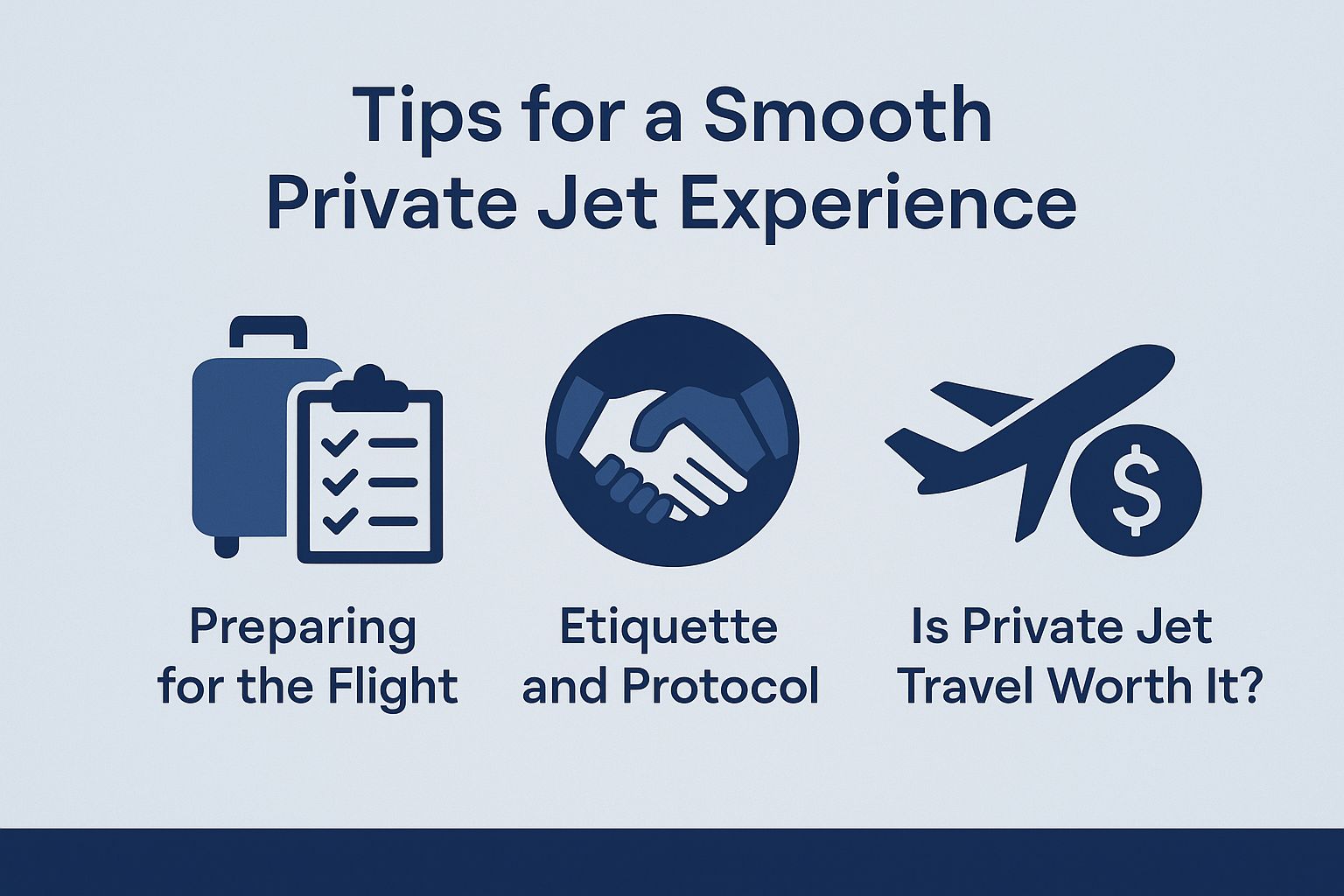 Tips for a Smooth Private Jet Experience