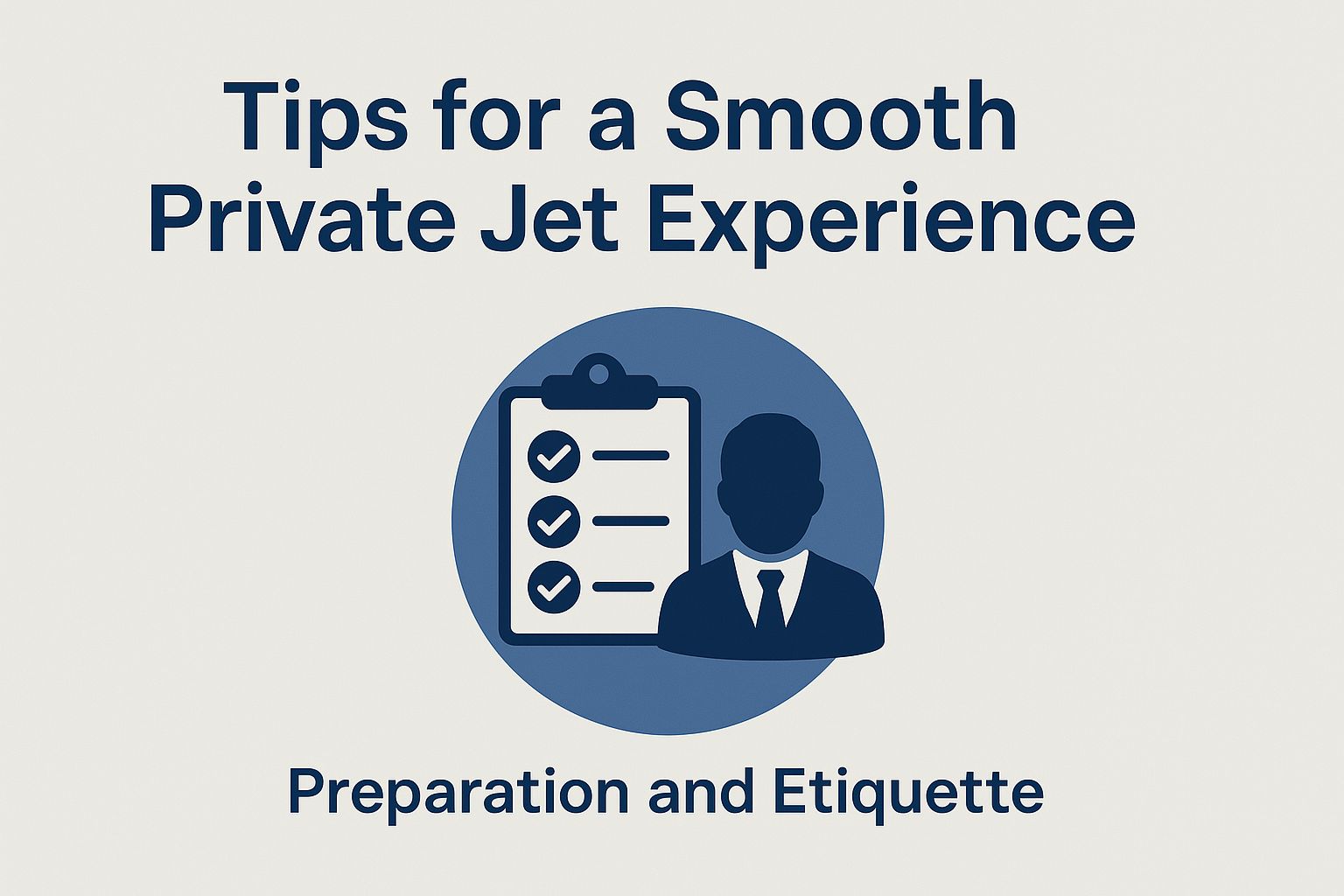 Tips for a Smooth Private Jet Experience