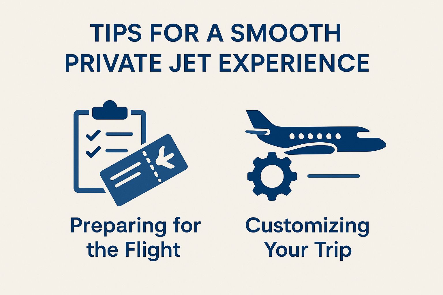 Tips for a Smooth Private Jet Experience