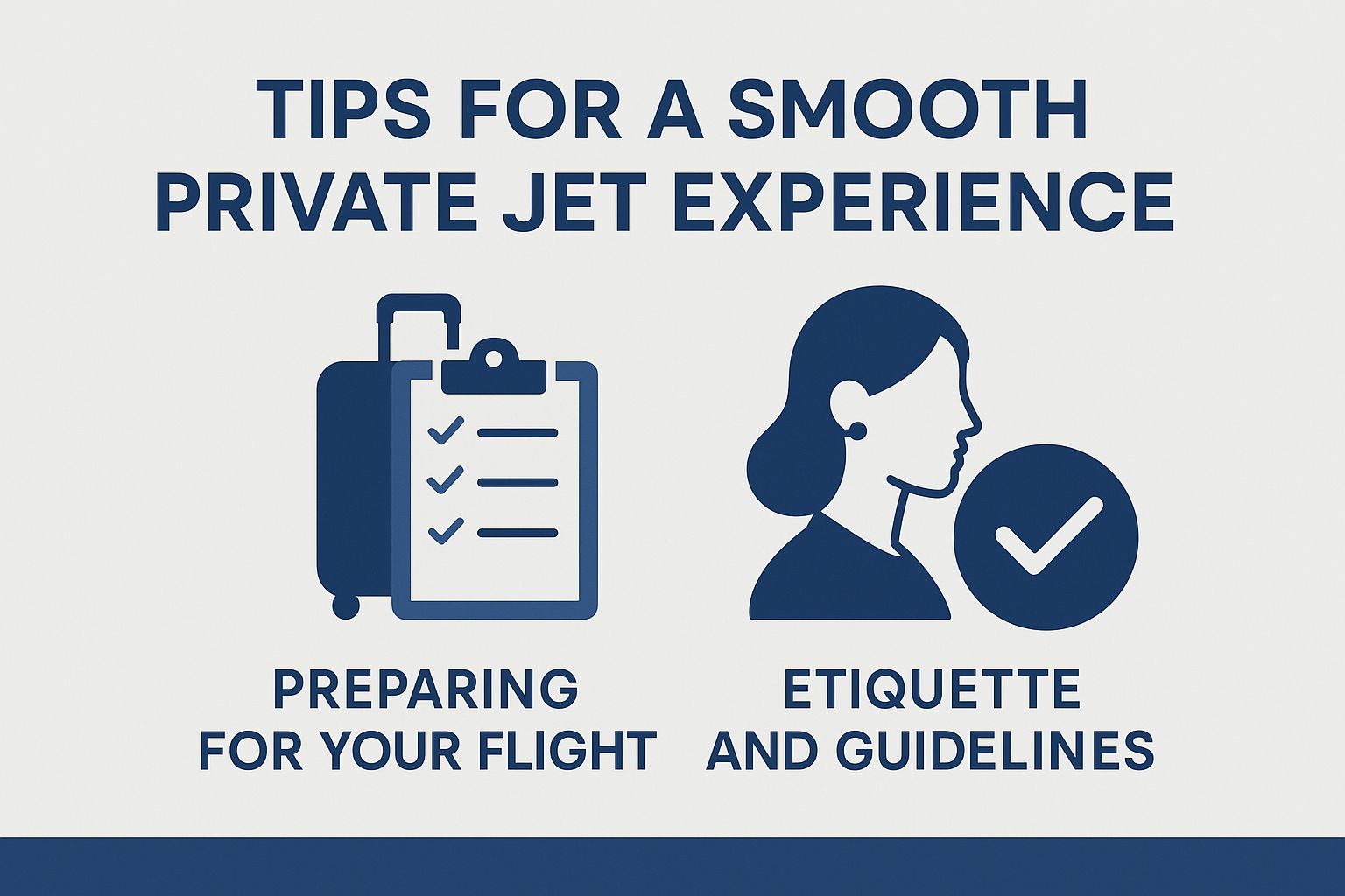 Tips for a Smooth Private Jet Experience