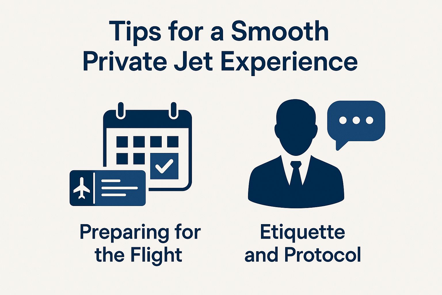 Tips for a Smooth Private Jet Experience
