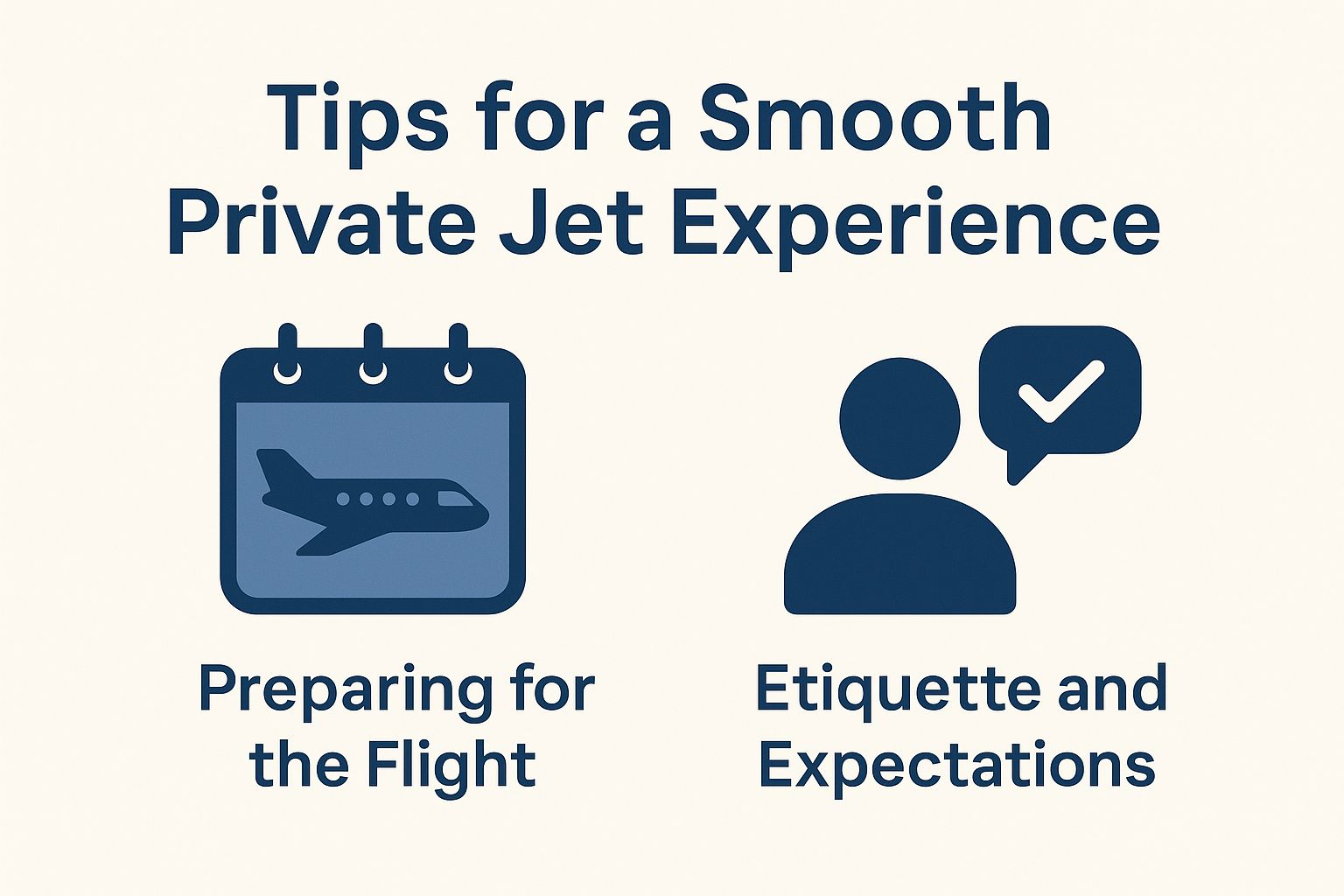 Tips for a Smooth Private Jet Experience