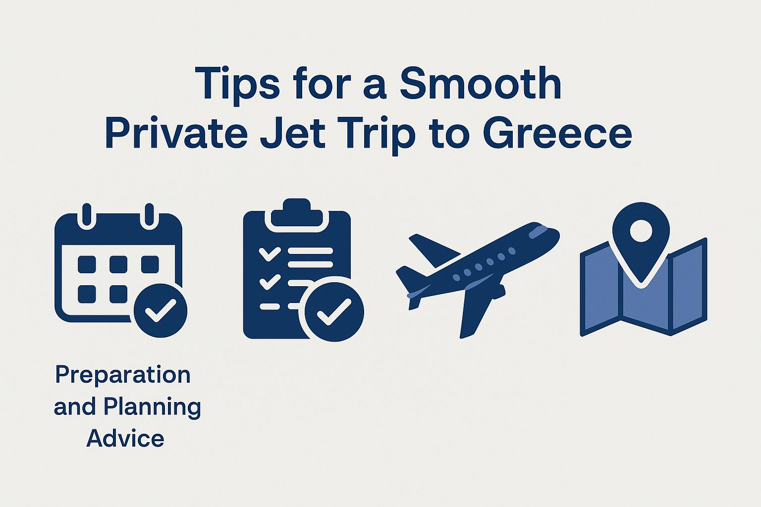 Tips for a Smooth Private Jet Trip to Greece